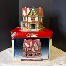 Vintage 1996 Lemax Vail Village Chamberlain House # 65212 w Box!