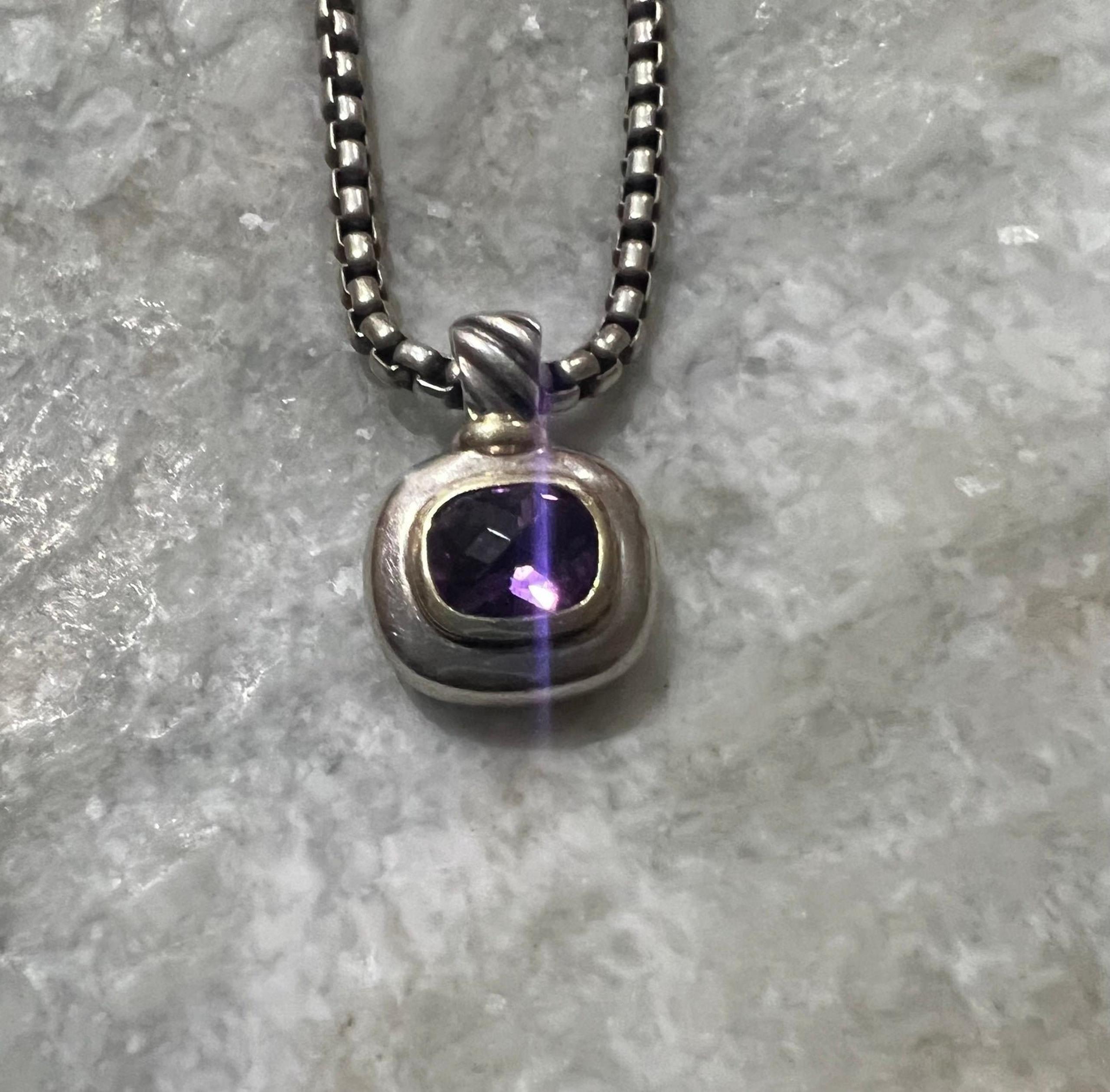 David yurman Amethyst necklace - Authentic
