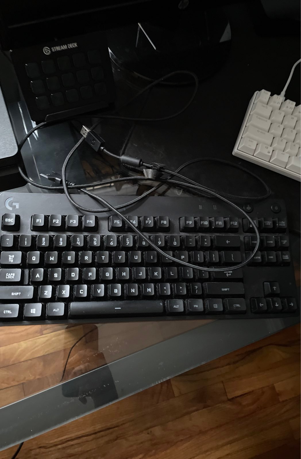 Logitech G PRO Wired Gaming RGB Mechanical Keyboard in Black