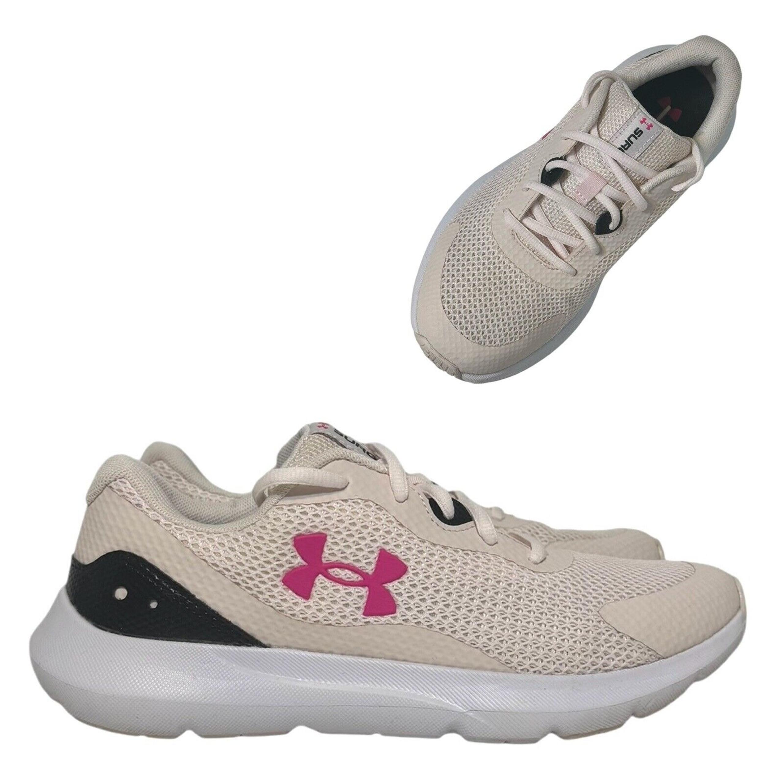 Under Armour Girl's Size 6Y Grade School 3025013-601 UA GGS Surge Shoes Sneakers