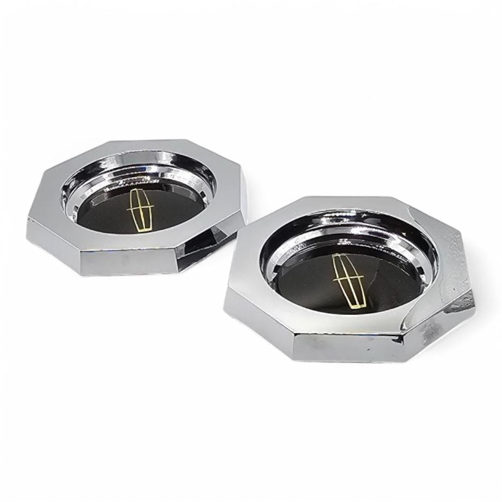 Ford E3VC-1141-AA Lincoln 4 1/2 Wide Center Cap Of Hupcap - Set Of 2