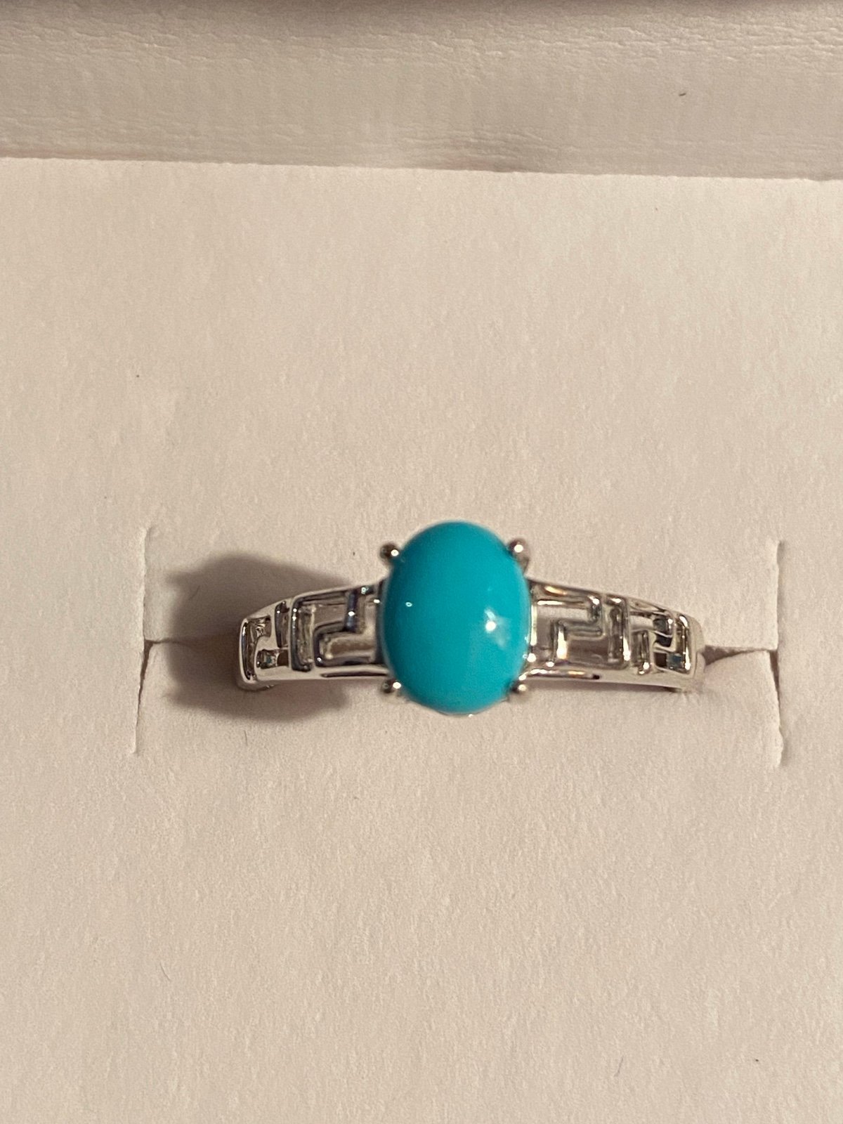 Sleeping Beauty Turquoise Ring -Size 9 NEW