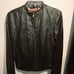 Street legal sz. Medium black womans leather jacket