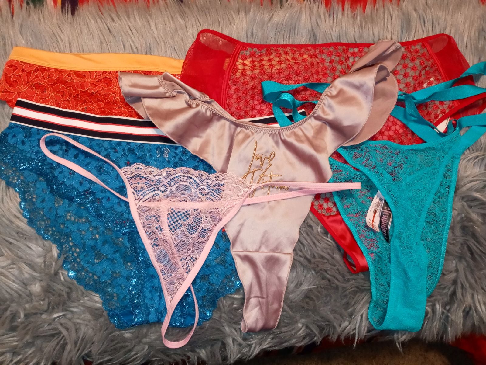 5 lots of Victoria Secret panties XL