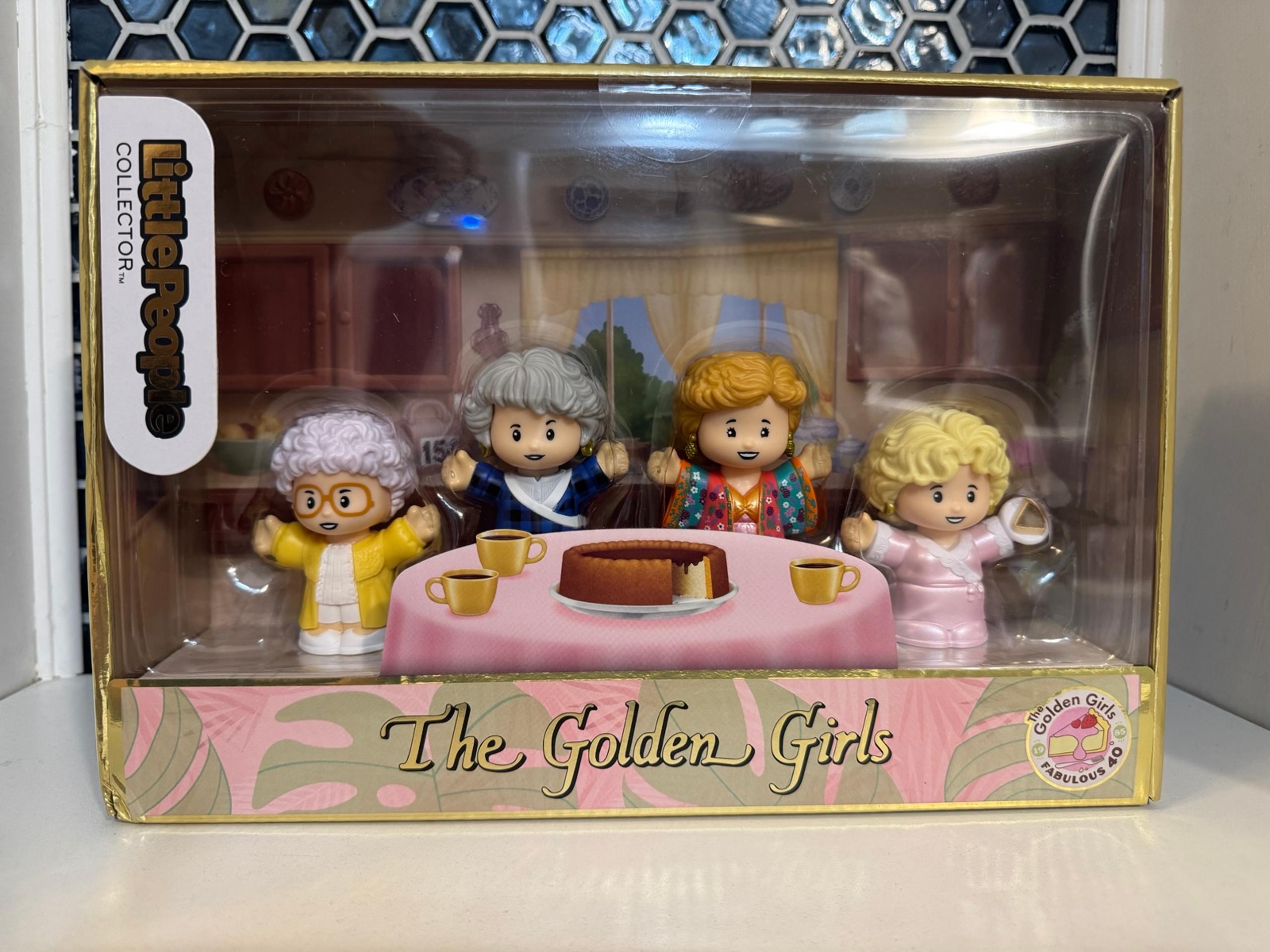 2025 Golden Girls Anniversary Little People Collector Figure Set