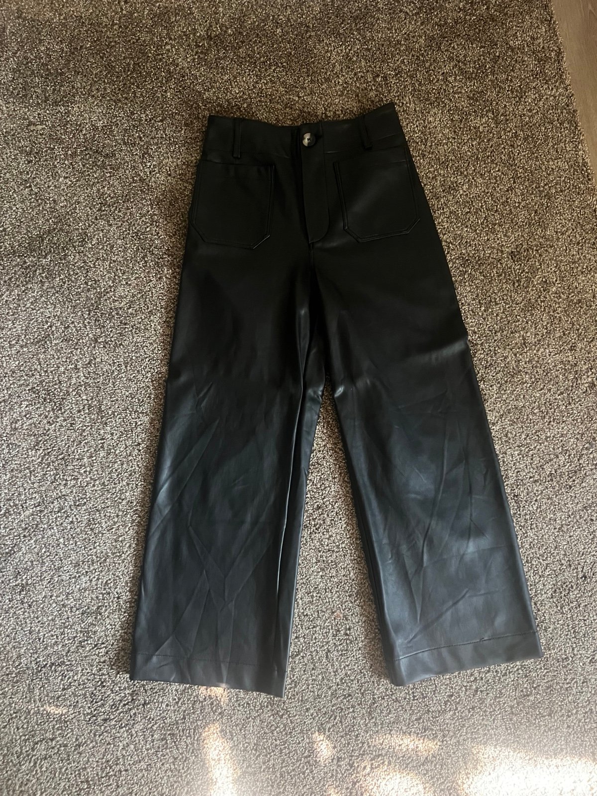 Maeve Faux Leather Pants size 26
