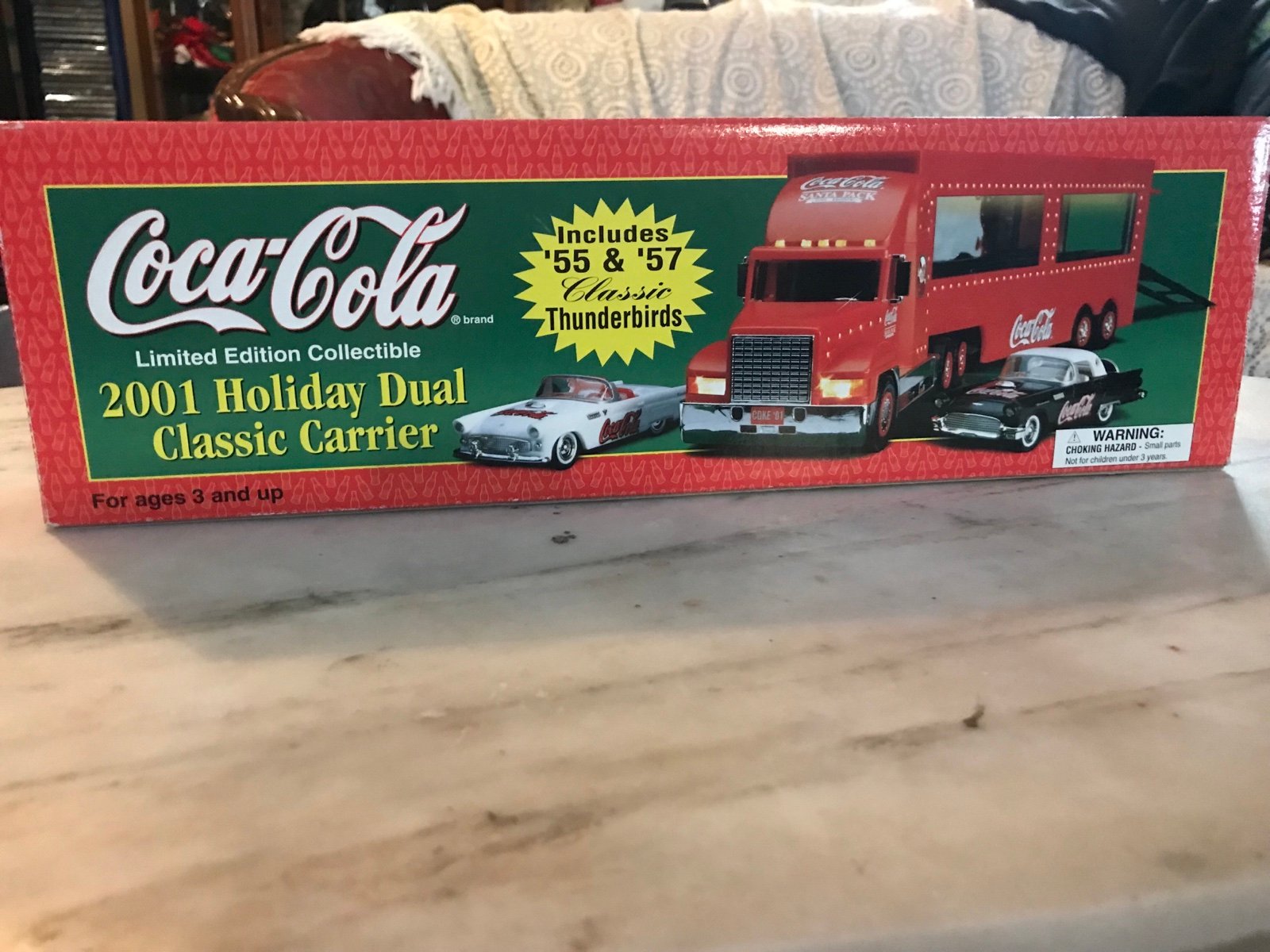 Vintage age 2001 Coca Cola Big Rig Truck