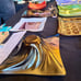 Handmade Fused glass sushi plates and bowls all vary from 50 to 65 depending