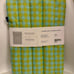 Baggu Mint Pixel Gingham Puffy Laptop Sleeve