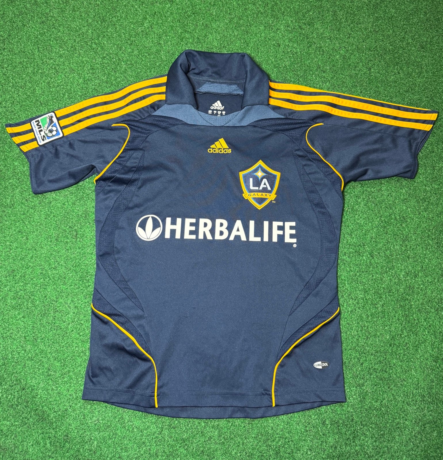 Y2K David Beckham Jersey LA Galaxy vintage rare soccer youth small/medium team
