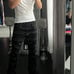 VALABASAS black flare jeans