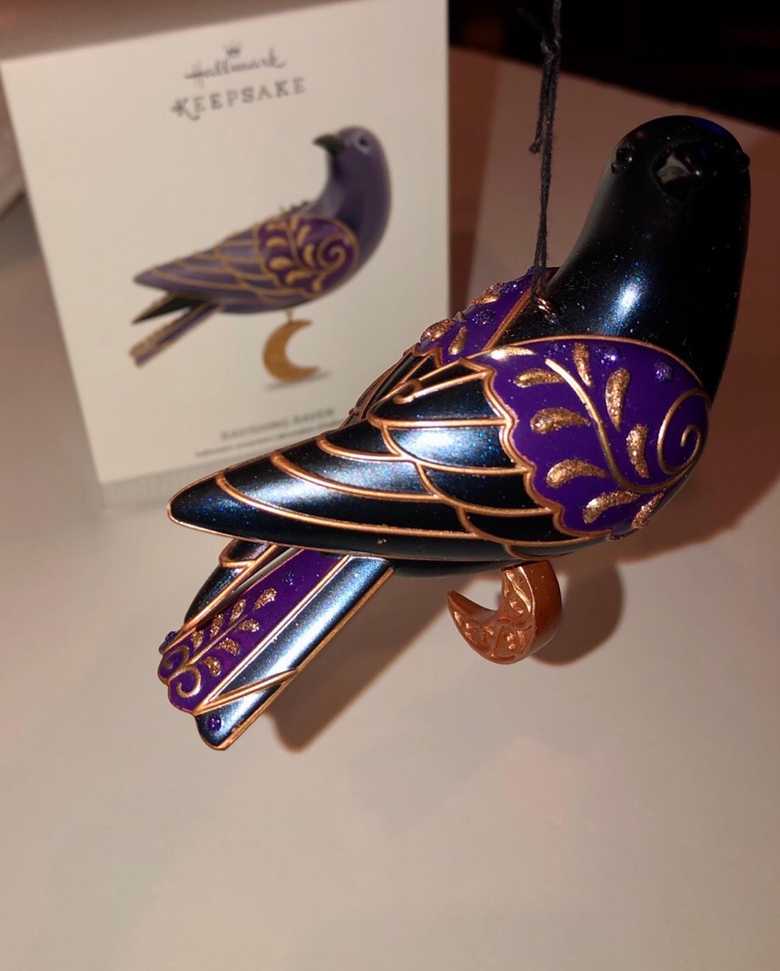 Hallmark Ravishing Raven Halloween Ornament - Decoration