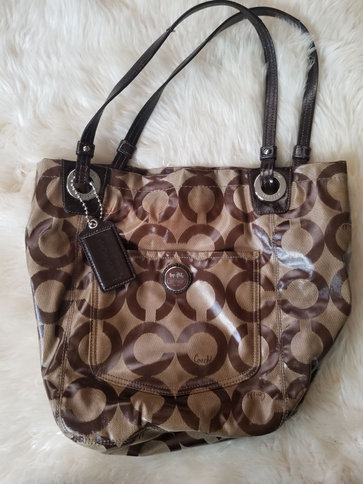 coach purse tote