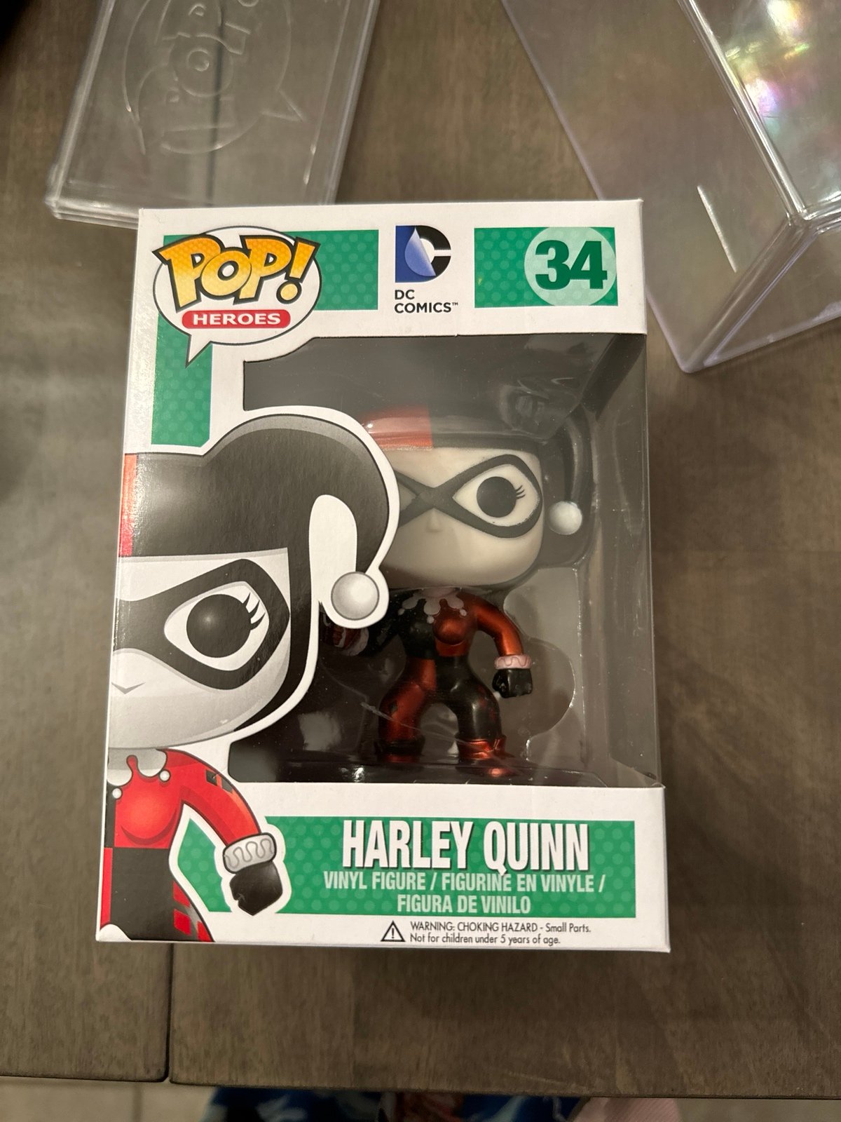 Funko Pop! Heroes Harley Quinn Metallic #34
