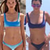 Triangl Swimwear Velvet Bikini in Blue Dust Size XS/S