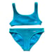 Triangl Swimwear Velvet Bikini in Blue Dust Size XS/S