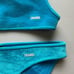 Triangl Swimwear Velvet Bikini in Blue Dust Size XS/S