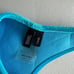 Triangl Swimwear Velvet Bikini in Blue Dust Size XS/S