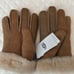 NWT UGG Women's Classic Suede Shearling Lined Perforated Gloves