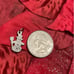 James Avery Retired snowman with bead