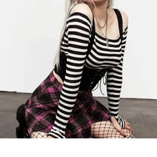 Disturbia corset halter top