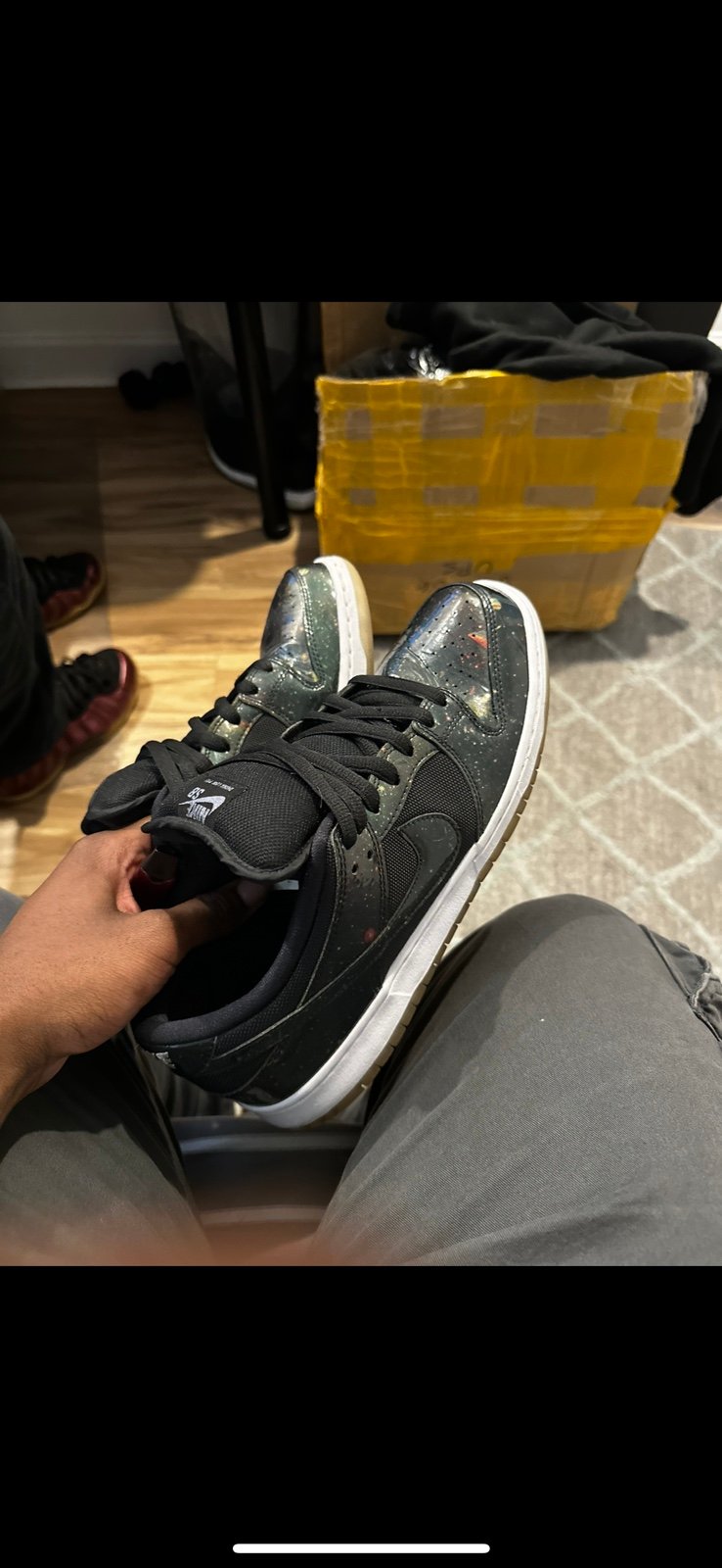 Nike Dunk low 420 intergalactic