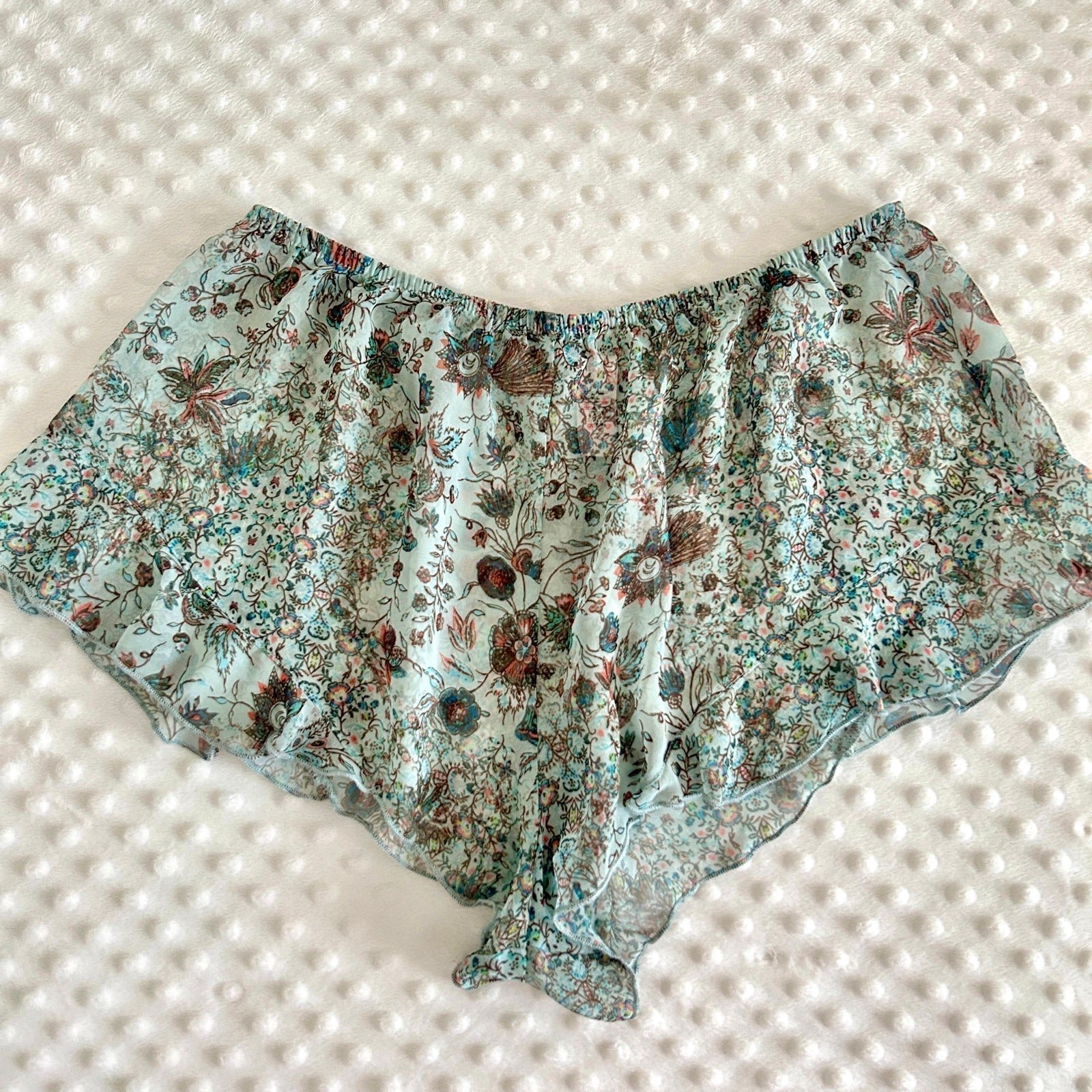 High Waist Lingerie Shorts