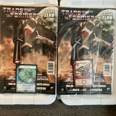 2 x Sealed 2003 Duel Masters DW Comic Books No. 1 with Promo Cards