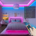 16ft-100ft SmartLED Strip Lights RGB Blootooth Color Change Remote