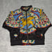 GIACCA SPORT MENS SZ M Vintage 80s Gallery Sport Mosaic Griffin Lion Full Zip