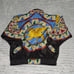 GIACCA SPORT MENS SZ M Vintage 80s Gallery Sport Mosaic Griffin Lion Full Zip