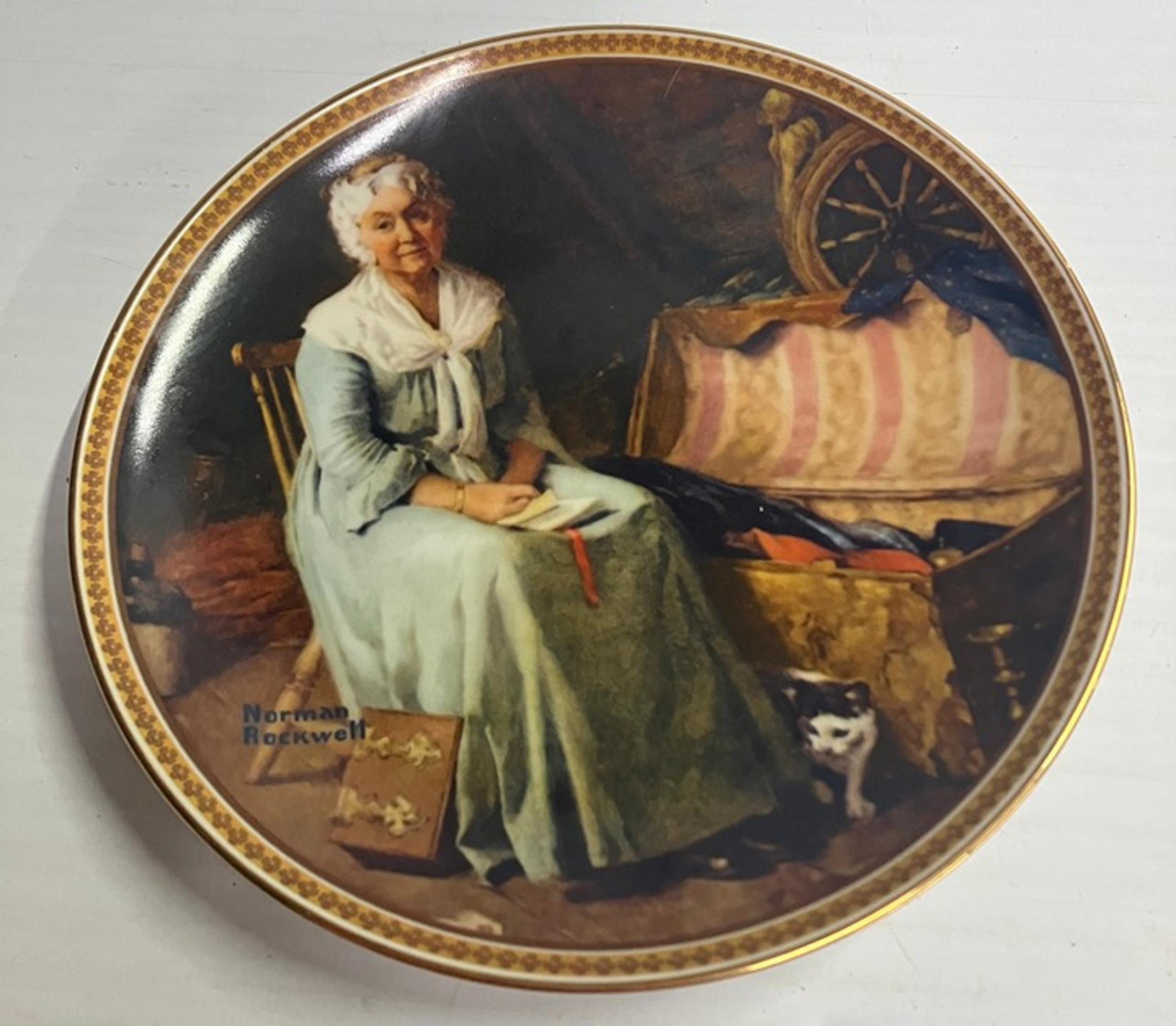 Bradford Exchange Knowles Plate Reminiscing the Quiet”Bradex-Nr. 84-R70-4.12, ~