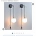 Brand new plug in wall sconce 2 pack