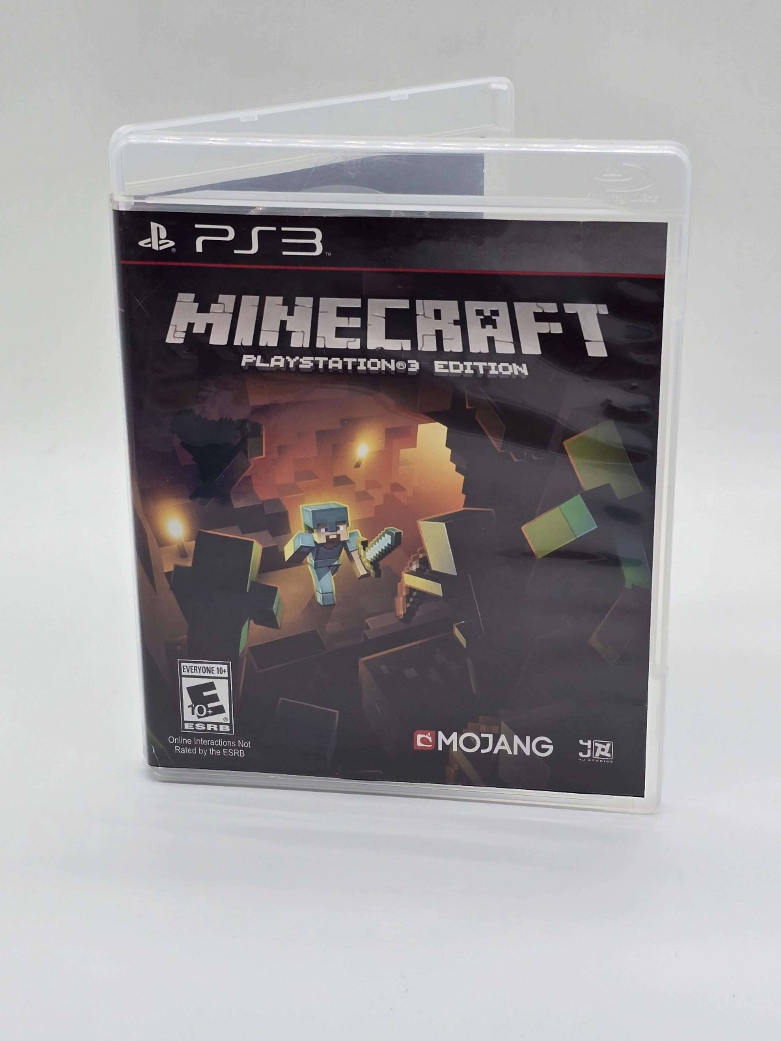 Minecraft Sony PlayStation 3 Edition 2014 Fully Complete With Manual Ps3