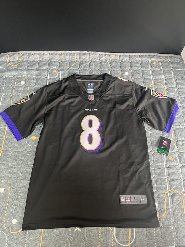 NFL Mens Nike Bo Jackson Black Las Vegas Raiders #8 Jersey