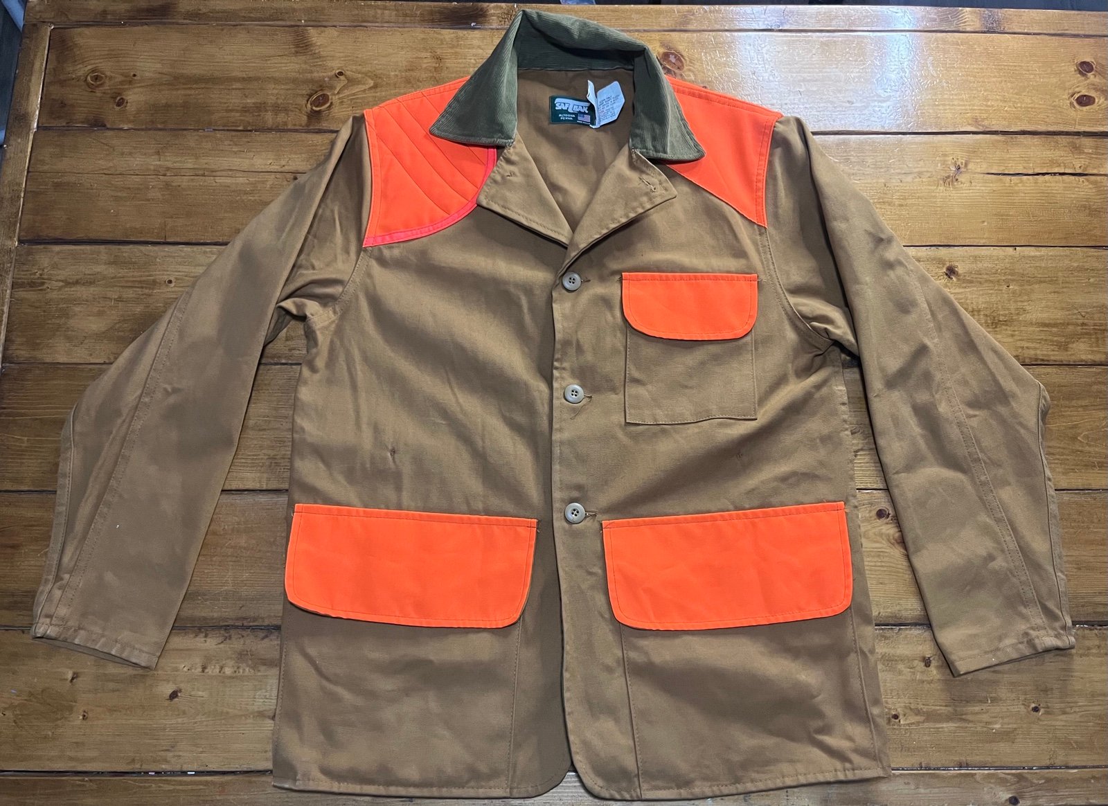 Vintage SafTBak Hunting jacket mens size medium