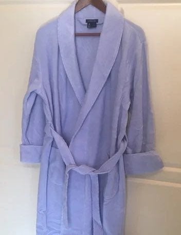 Lands End luxurious lilac bath robe