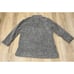 Soft Surroundings Women XL Sweater 1/4 Zip Luxe Sherpa Pullover Gray