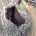 Soft Surroundings Women XL Sweater 1/4 Zip Luxe Sherpa Pullover Gray