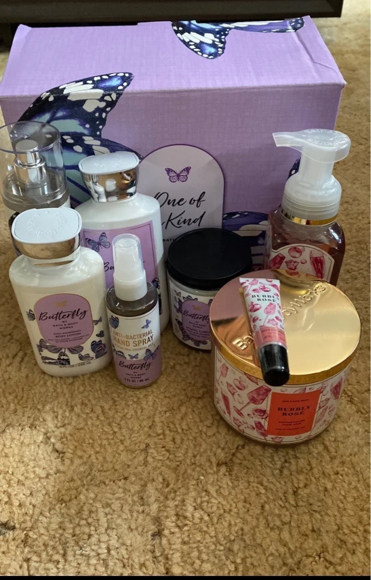 Bath and body works set
