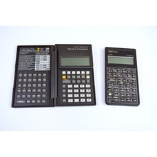 HP 18C Business Consultant Calculator + 10B Calculator * Hewlett-Packard WORKING
