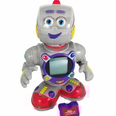 Fisher PriceKasey Kinderbot Educational Learning Robot Interactive 1 Cartridge