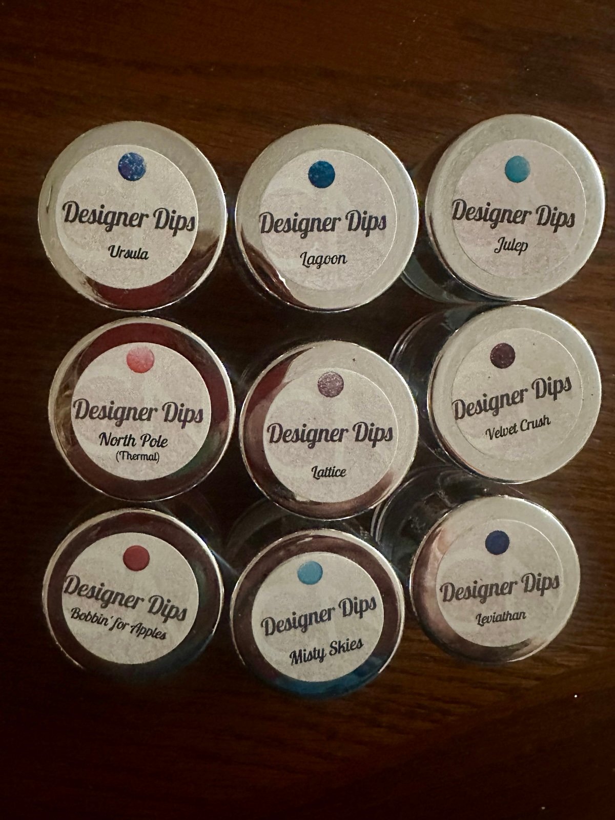 CN Designer Dip Nail Dip Powder Lot CNDD Velvet Crush Shimmer Glitter