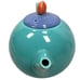 Vintage Lindt-Stymeist Colorways Teapot Turquoise Blue Periwinkle Rare 80s