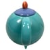 Vintage Lindt-Stymeist Colorways Teapot Turquoise Blue Periwinkle Rare 80s