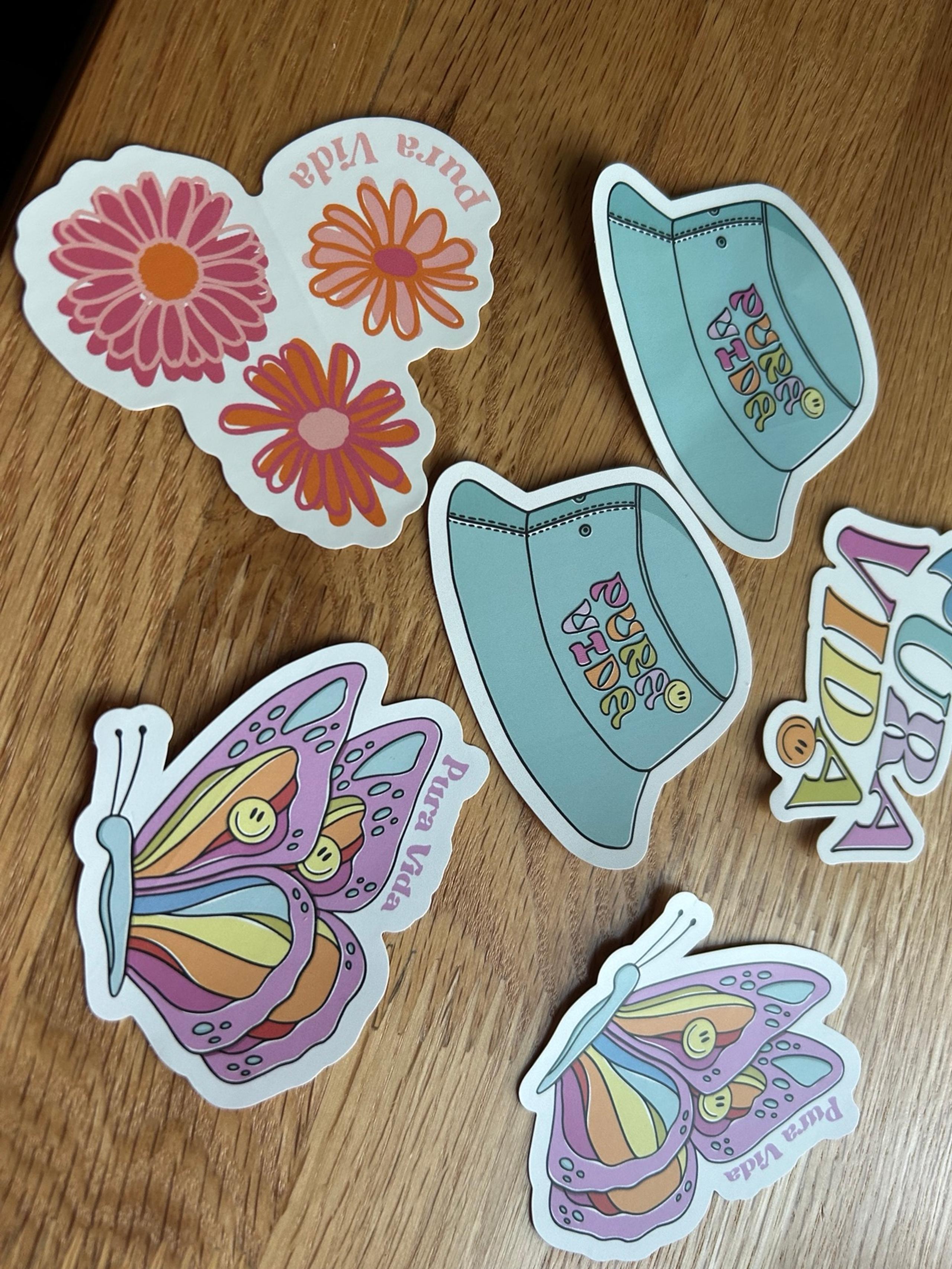 Pura Vida Sticker Pack *NEW* 6 Stickers