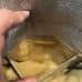 Jimmy Choo Women purses bag Used Rebel Clutch Bag Metallic authentic
