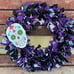 Day of the Dead Rag Wreath