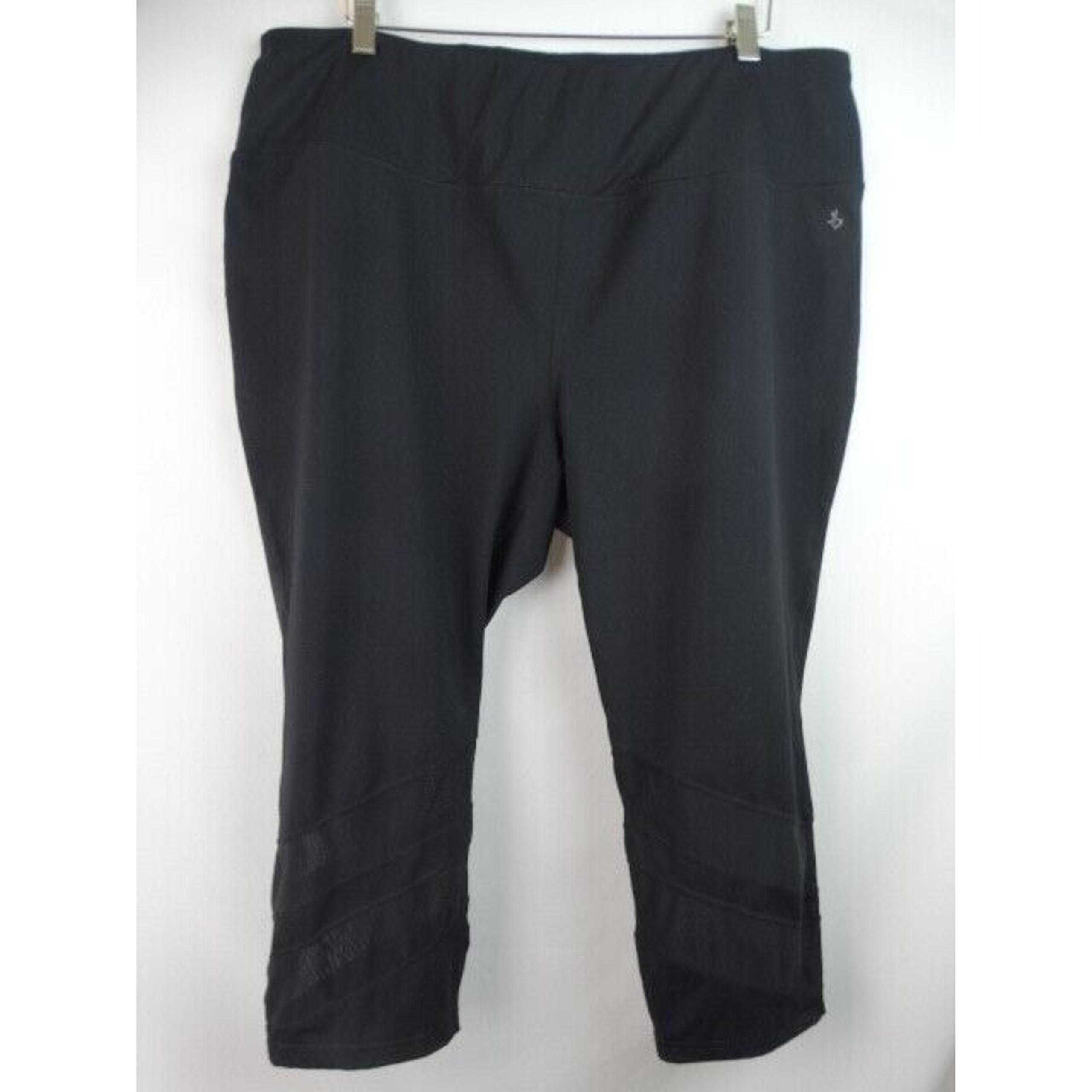 Torrid Active Women's Leggings Plus Size 4X Black Cropped Activewear Pants