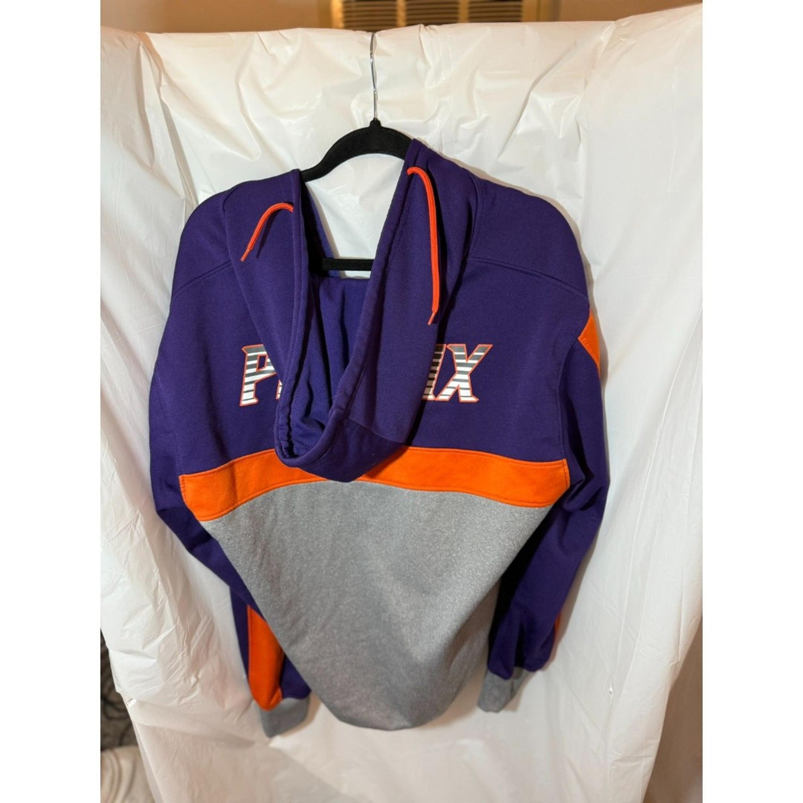 Phoenix Suns NBA Ultra Game Pullover Hoodie XL Colorblock Half Zip